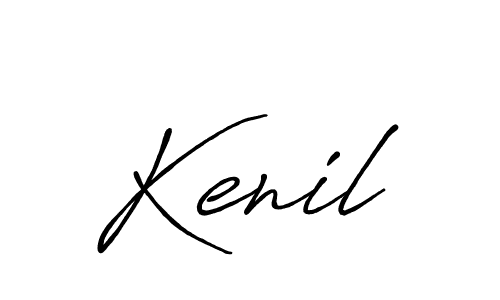 Also You can easily find your signature by using the search form. We will create Kenil name handwritten signature images for you free of cost using Antro_Vectra_Bolder sign style. Kenil signature style 7 images and pictures png