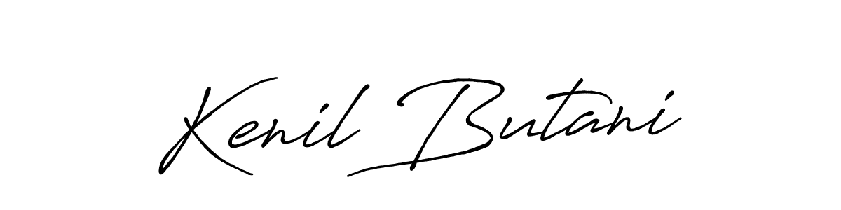 Once you've used our free online signature maker to create your best signature Antro_Vectra_Bolder style, it's time to enjoy all of the benefits that Kenil Butani name signing documents. Kenil Butani signature style 7 images and pictures png