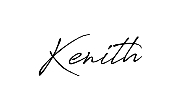 Kenith stylish signature style. Best Handwritten Sign (Antro_Vectra_Bolder) for my name. Handwritten Signature Collection Ideas for my name Kenith. Kenith signature style 7 images and pictures png