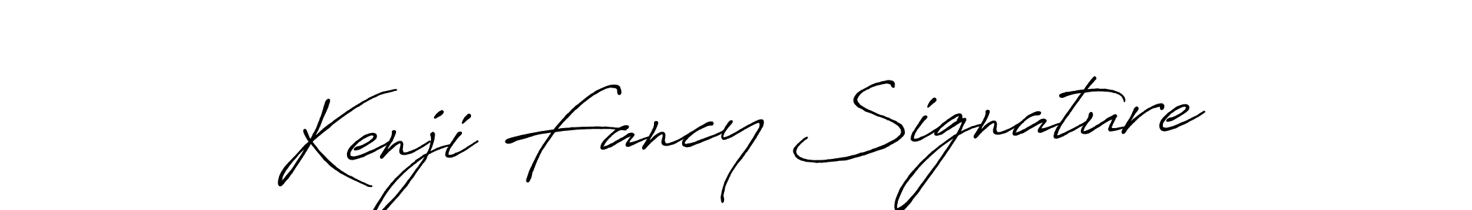 if you are searching for the best signature style for your name Kenji Fancy Signature. so please give up your signature search. here we have designed multiple signature styles  using Antro_Vectra_Bolder. Kenji Fancy Signature signature style 7 images and pictures png