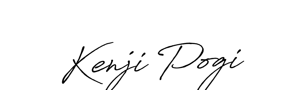 Similarly Antro_Vectra_Bolder is the best handwritten signature design. Signature creator online .You can use it as an online autograph creator for name Kenji Pogi. Kenji Pogi signature style 7 images and pictures png