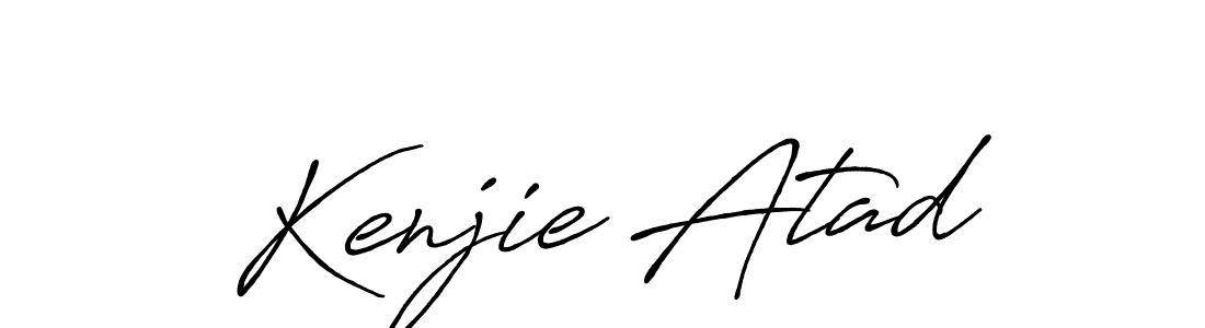 Once you've used our free online signature maker to create your best signature Antro_Vectra_Bolder style, it's time to enjoy all of the benefits that Kenjie Atad name signing documents. Kenjie Atad signature style 7 images and pictures png