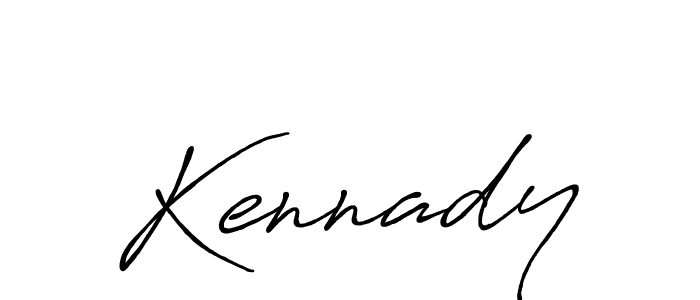 You should practise on your own different ways (Antro_Vectra_Bolder) to write your name (Kennady) in signature. don't let someone else do it for you. Kennady signature style 7 images and pictures png