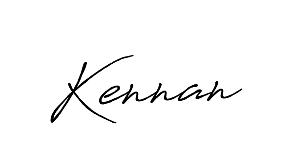 Design your own signature with our free online signature maker. With this signature software, you can create a handwritten (Antro_Vectra_Bolder) signature for name Kennan. Kennan signature style 7 images and pictures png