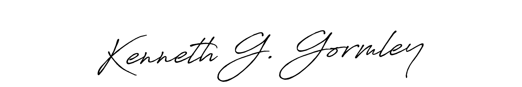 You should practise on your own different ways (Antro_Vectra_Bolder) to write your name (Kenneth G. Gormley) in signature. don't let someone else do it for you. Kenneth G. Gormley signature style 7 images and pictures png