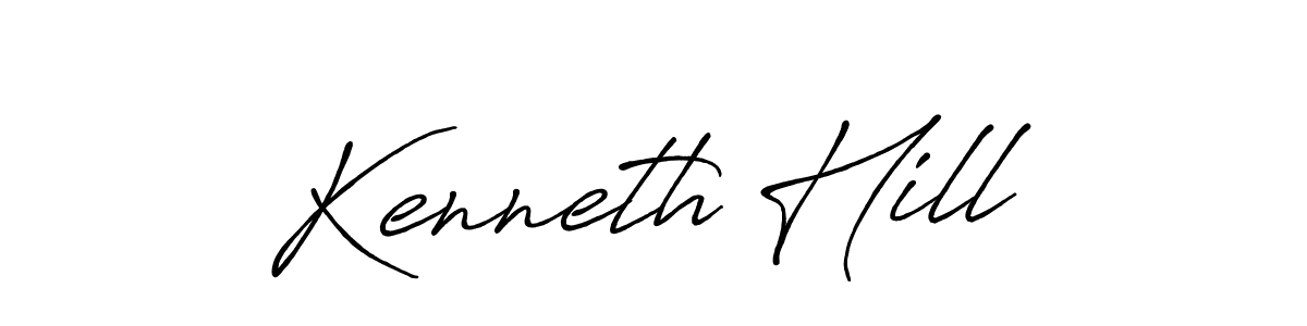 The best way (Antro_Vectra_Bolder) to make a short signature is to pick only two or three words in your name. The name Kenneth Hill include a total of six letters. For converting this name. Kenneth Hill signature style 7 images and pictures png