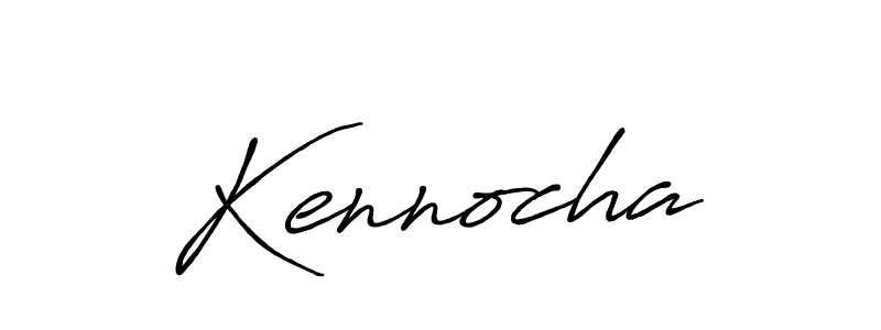 Make a short Kennocha signature style. Manage your documents anywhere anytime using Antro_Vectra_Bolder. Create and add eSignatures, submit forms, share and send files easily. Kennocha signature style 7 images and pictures png