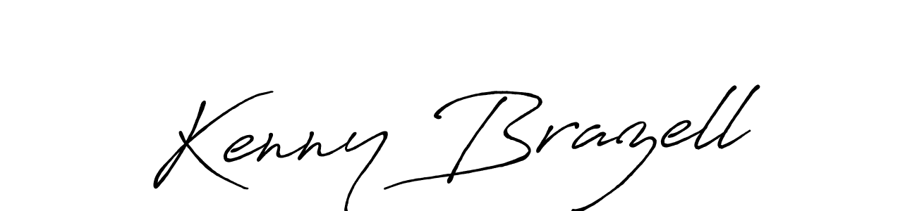 Create a beautiful signature design for name Kenny Brazell. With this signature (Antro_Vectra_Bolder) fonts, you can make a handwritten signature for free. Kenny Brazell signature style 7 images and pictures png