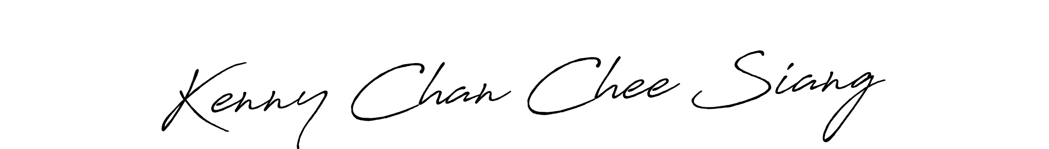 Make a beautiful signature design for name Kenny Chan Chee Siang. Use this online signature maker to create a handwritten signature for free. Kenny Chan Chee Siang signature style 7 images and pictures png