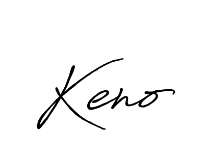 Also You can easily find your signature by using the search form. We will create Keno name handwritten signature images for you free of cost using Antro_Vectra_Bolder sign style. Keno signature style 7 images and pictures png