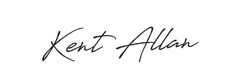 Here are the top 10 professional signature styles for the name Kent Allan. These are the best autograph styles you can use for your name. Kent Allan signature style 7 images and pictures png