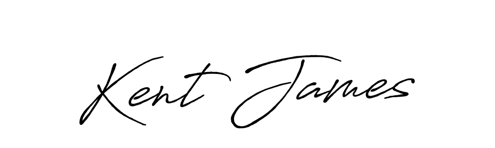 Create a beautiful signature design for name Kent James. With this signature (Antro_Vectra_Bolder) fonts, you can make a handwritten signature for free. Kent James signature style 7 images and pictures png