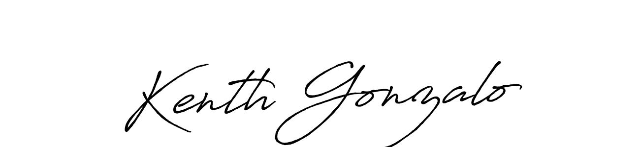 Make a short Kenth Gonzalo signature style. Manage your documents anywhere anytime using Antro_Vectra_Bolder. Create and add eSignatures, submit forms, share and send files easily. Kenth Gonzalo signature style 7 images and pictures png