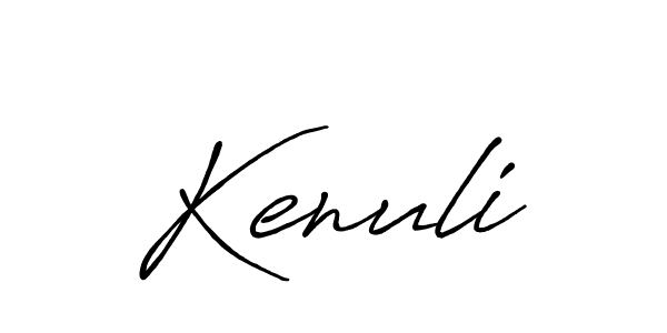 Similarly Antro_Vectra_Bolder is the best handwritten signature design. Signature creator online .You can use it as an online autograph creator for name Kenuli. Kenuli signature style 7 images and pictures png