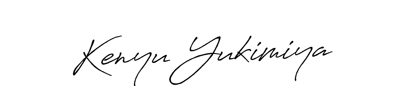 Make a beautiful signature design for name Kenyu Yukimiya. Use this online signature maker to create a handwritten signature for free. Kenyu Yukimiya signature style 7 images and pictures png