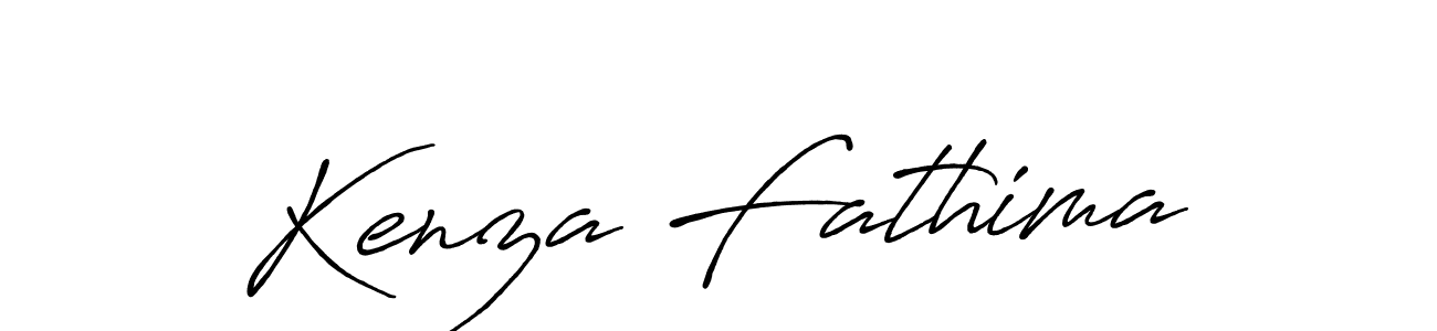 It looks lik you need a new signature style for name Kenza Fathima. Design unique handwritten (Antro_Vectra_Bolder) signature with our free signature maker in just a few clicks. Kenza Fathima signature style 7 images and pictures png