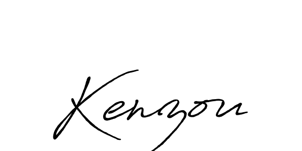 Similarly Antro_Vectra_Bolder is the best handwritten signature design. Signature creator online .You can use it as an online autograph creator for name Kenzou. Kenzou signature style 7 images and pictures png
