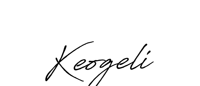 Also we have Keogeli name is the best signature style. Create professional handwritten signature collection using Antro_Vectra_Bolder autograph style. Keogeli signature style 7 images and pictures png