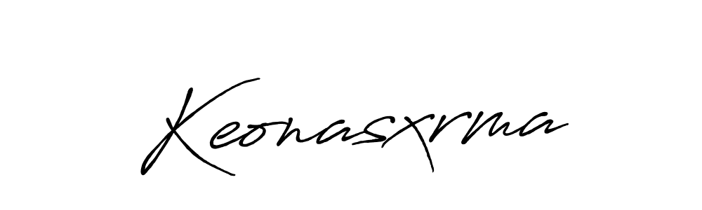 How to make Keonasxrma signature? Antro_Vectra_Bolder is a professional autograph style. Create handwritten signature for Keonasxrma name. Keonasxrma signature style 7 images and pictures png