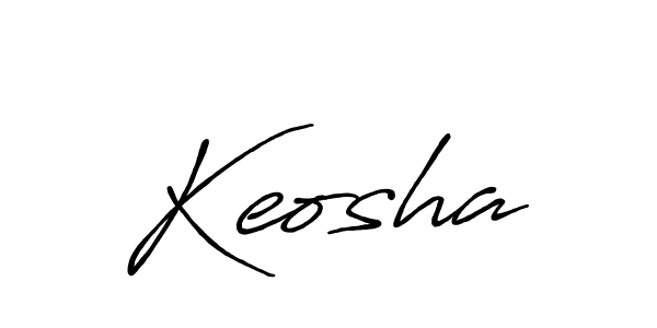 You should practise on your own different ways (Antro_Vectra_Bolder) to write your name (Keosha) in signature. don't let someone else do it for you. Keosha signature style 7 images and pictures png