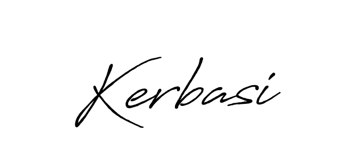 Design your own signature with our free online signature maker. With this signature software, you can create a handwritten (Antro_Vectra_Bolder) signature for name Kerbasi. Kerbasi signature style 7 images and pictures png