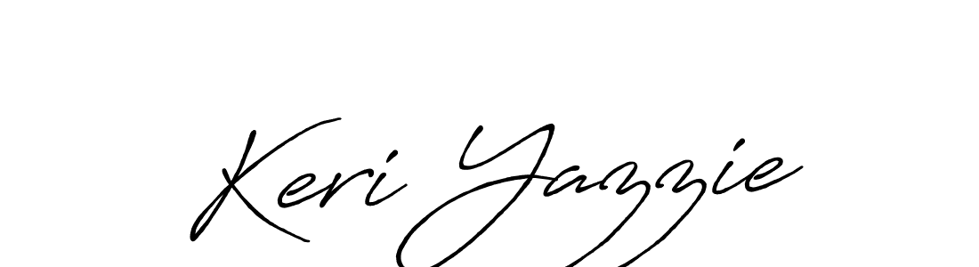 Keri Yazzie stylish signature style. Best Handwritten Sign (Antro_Vectra_Bolder) for my name. Handwritten Signature Collection Ideas for my name Keri Yazzie. Keri Yazzie signature style 7 images and pictures png