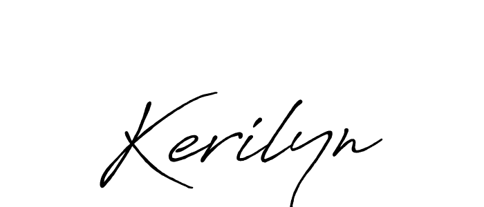 Also You can easily find your signature by using the search form. We will create Kerilyn name handwritten signature images for you free of cost using Antro_Vectra_Bolder sign style. Kerilyn signature style 7 images and pictures png