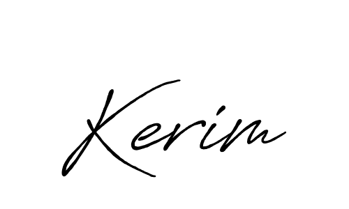 Also You can easily find your signature by using the search form. We will create Kerim name handwritten signature images for you free of cost using Antro_Vectra_Bolder sign style. Kerim signature style 7 images and pictures png