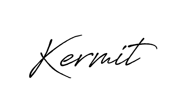 Also we have Kermit name is the best signature style. Create professional handwritten signature collection using Antro_Vectra_Bolder autograph style. Kermit signature style 7 images and pictures png