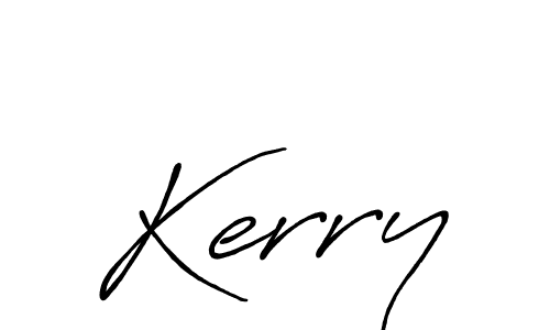 Best and Professional Signature Style for Kerry. Antro_Vectra_Bolder Best Signature Style Collection. Kerry signature style 7 images and pictures png