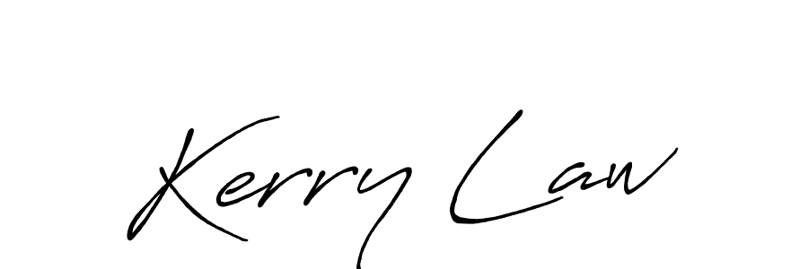 This is the best signature style for the Kerry Law name. Also you like these signature font (Antro_Vectra_Bolder). Mix name signature. Kerry Law signature style 7 images and pictures png