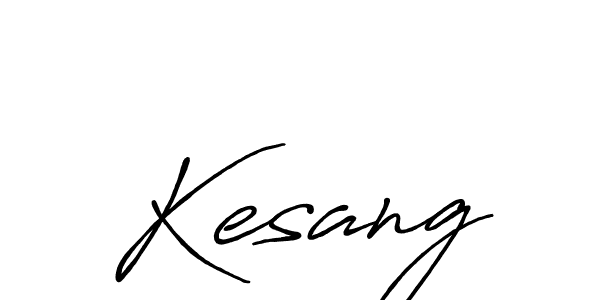 if you are searching for the best signature style for your name Kesang. so please give up your signature search. here we have designed multiple signature styles  using Antro_Vectra_Bolder. Kesang signature style 7 images and pictures png