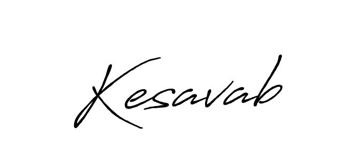 Create a beautiful signature design for name Kesavab. With this signature (Antro_Vectra_Bolder) fonts, you can make a handwritten signature for free. Kesavab signature style 7 images and pictures png