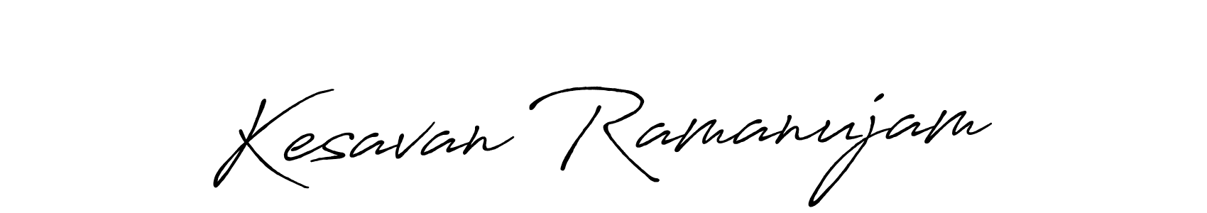 Make a beautiful signature design for name Kesavan Ramanujam. Use this online signature maker to create a handwritten signature for free. Kesavan Ramanujam signature style 7 images and pictures png