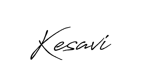 You should practise on your own different ways (Antro_Vectra_Bolder) to write your name (Kesavi) in signature. don't let someone else do it for you. Kesavi signature style 7 images and pictures png