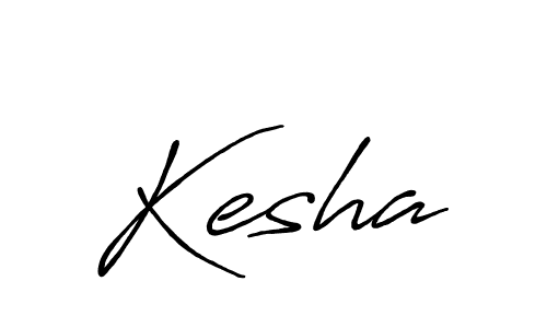 Create a beautiful signature design for name Kesha. With this signature (Antro_Vectra_Bolder) fonts, you can make a handwritten signature for free. Kesha signature style 7 images and pictures png