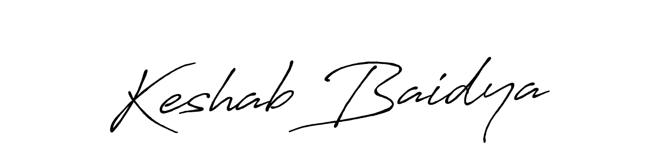 Here are the top 10 professional signature styles for the name Keshab Baidya. These are the best autograph styles you can use for your name. Keshab Baidya signature style 7 images and pictures png