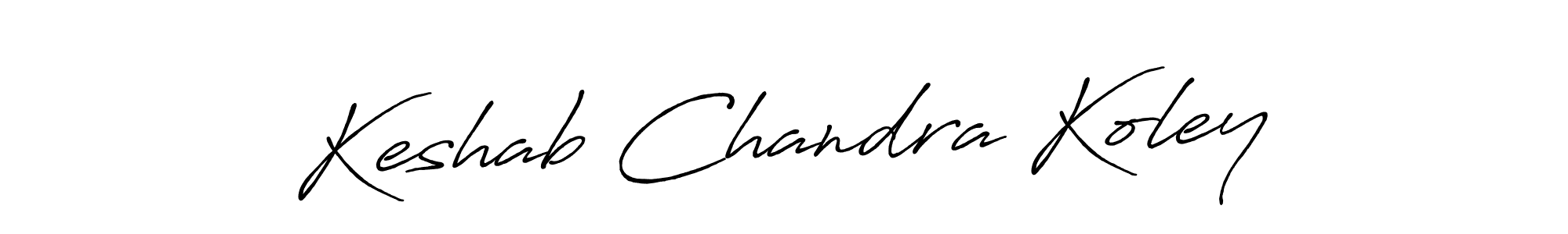 Use a signature maker to create a handwritten signature online. With this signature software, you can design (Antro_Vectra_Bolder) your own signature for name Keshab Chandra Koley. Keshab Chandra Koley signature style 7 images and pictures png