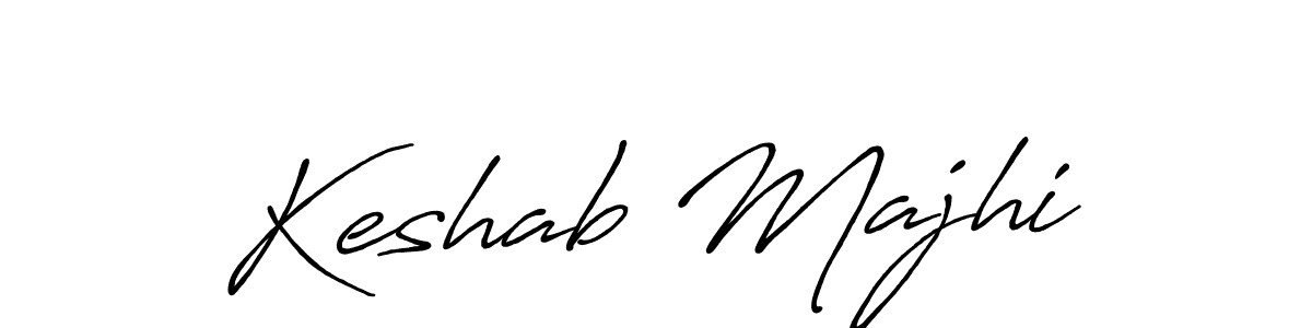 Use a signature maker to create a handwritten signature online. With this signature software, you can design (Antro_Vectra_Bolder) your own signature for name Keshab Majhi. Keshab Majhi signature style 7 images and pictures png