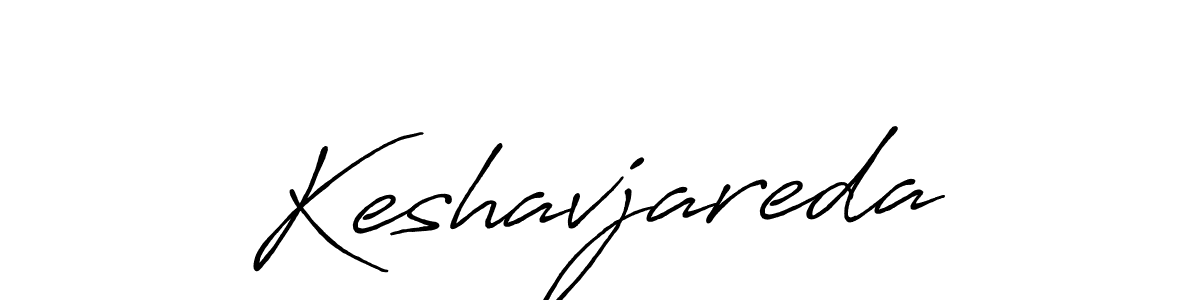 Use a signature maker to create a handwritten signature online. With this signature software, you can design (Antro_Vectra_Bolder) your own signature for name Keshavjareda. Keshavjareda signature style 7 images and pictures png