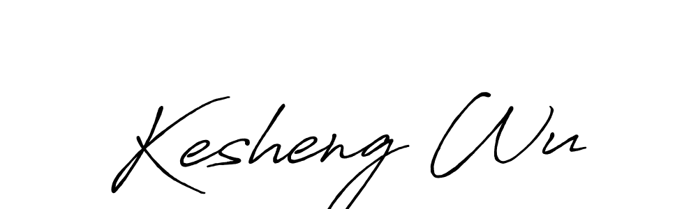 It looks lik you need a new signature style for name Kesheng Wu. Design unique handwritten (Antro_Vectra_Bolder) signature with our free signature maker in just a few clicks. Kesheng Wu signature style 7 images and pictures png