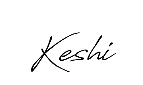 The best way (Antro_Vectra_Bolder) to make a short signature is to pick only two or three words in your name. The name Keshi include a total of six letters. For converting this name. Keshi signature style 7 images and pictures png