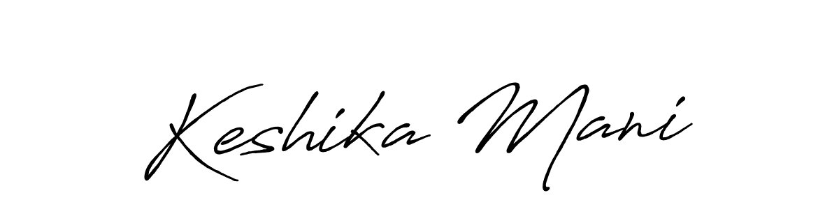 You can use this online signature creator to create a handwritten signature for the name Keshika Mani. This is the best online autograph maker. Keshika Mani signature style 7 images and pictures png