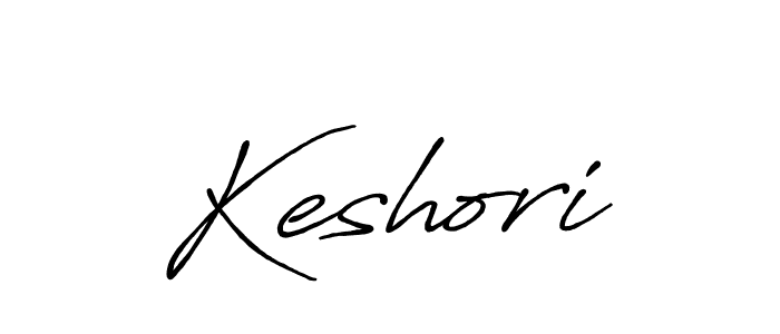 The best way (Antro_Vectra_Bolder) to make a short signature is to pick only two or three words in your name. The name Keshori include a total of six letters. For converting this name. Keshori signature style 7 images and pictures png