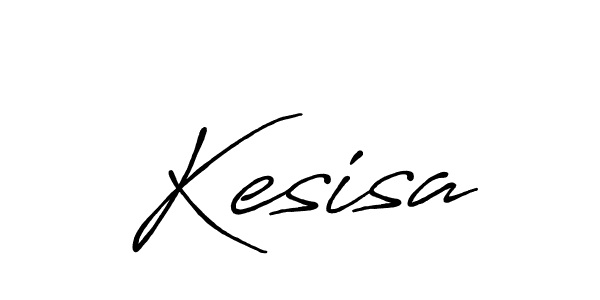 Kesisa stylish signature style. Best Handwritten Sign (Antro_Vectra_Bolder) for my name. Handwritten Signature Collection Ideas for my name Kesisa. Kesisa signature style 7 images and pictures png