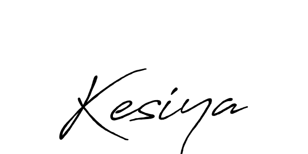 Design your own signature with our free online signature maker. With this signature software, you can create a handwritten (Antro_Vectra_Bolder) signature for name Kesiya. Kesiya signature style 7 images and pictures png