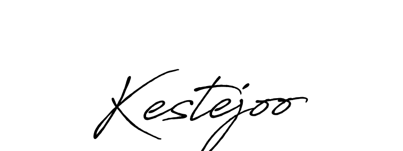 Create a beautiful signature design for name Kestejoo. With this signature (Antro_Vectra_Bolder) fonts, you can make a handwritten signature for free. Kestejoo signature style 7 images and pictures png