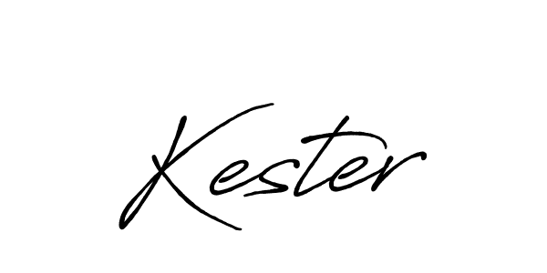 Best and Professional Signature Style for Kester. Antro_Vectra_Bolder Best Signature Style Collection. Kester signature style 7 images and pictures png