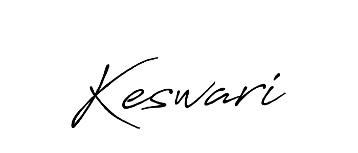 if you are searching for the best signature style for your name Keswari. so please give up your signature search. here we have designed multiple signature styles  using Antro_Vectra_Bolder. Keswari signature style 7 images and pictures png