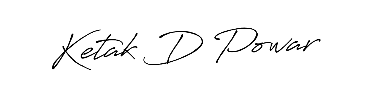 Best and Professional Signature Style for Ketak D Powar. Antro_Vectra_Bolder Best Signature Style Collection. Ketak D Powar signature style 7 images and pictures png